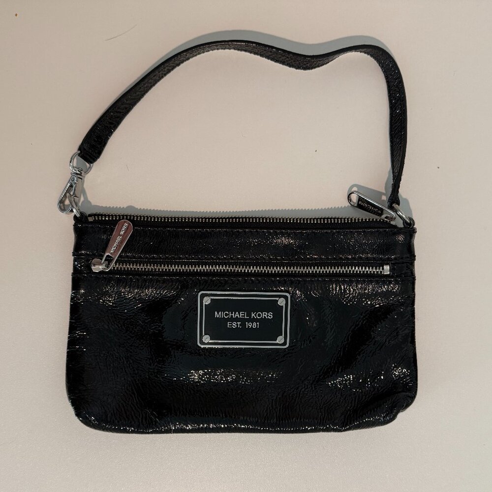Michael Kors Patent Leather Pochette